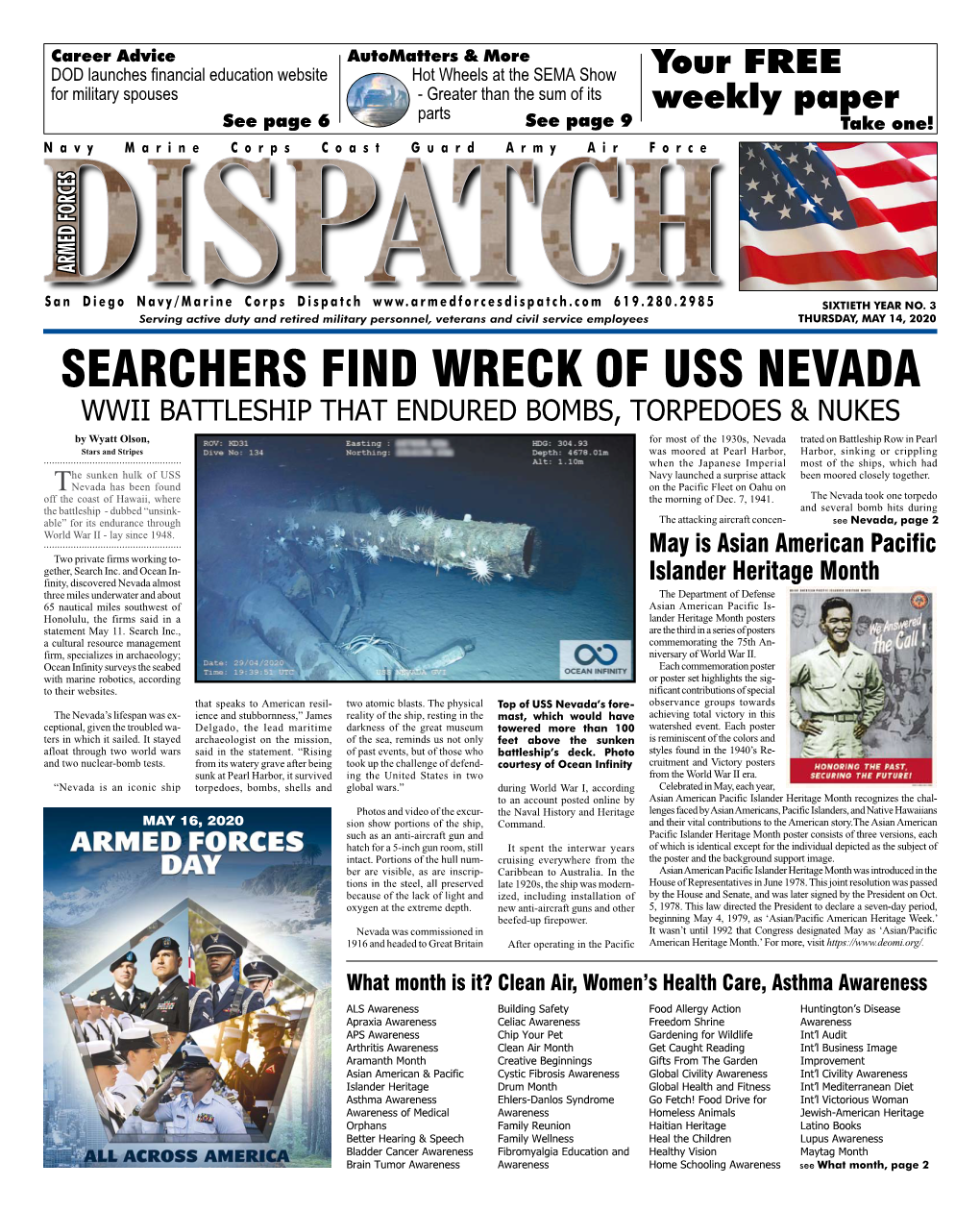 Searchers Find Wreck of Uss Nevada