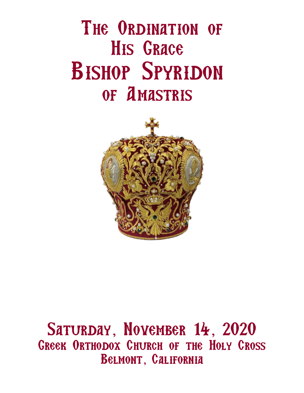 Bishop Spyridon of Amastris