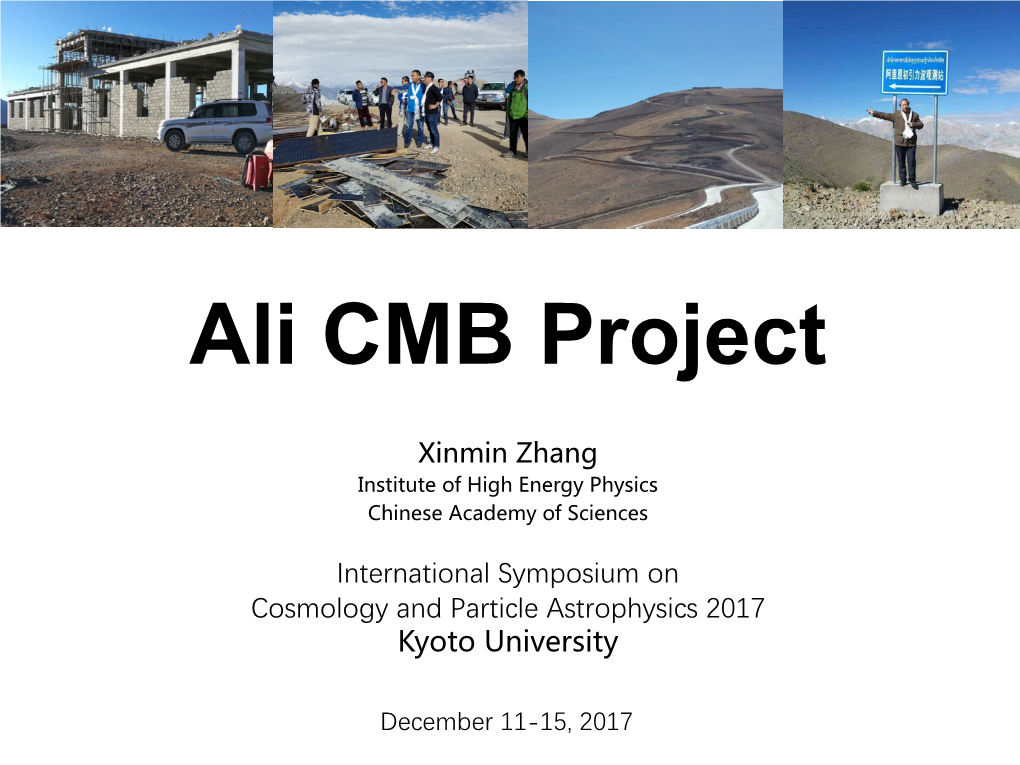 Ali CMB Project