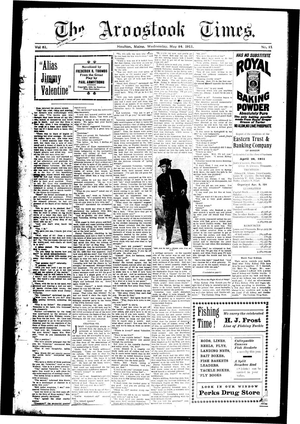 The Aroostook Times, May 24, 1911