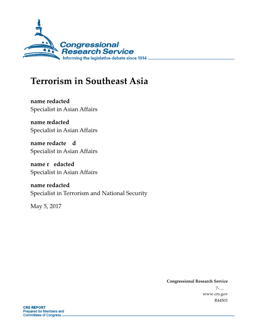 Terrorism in Southeast Asia