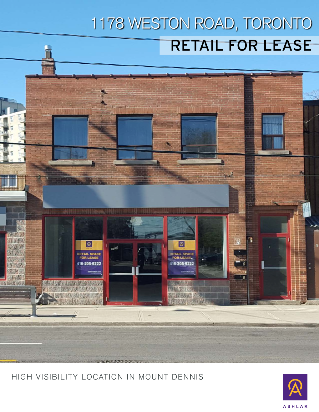 1178 Weston Road, Toronto Retail for Lease