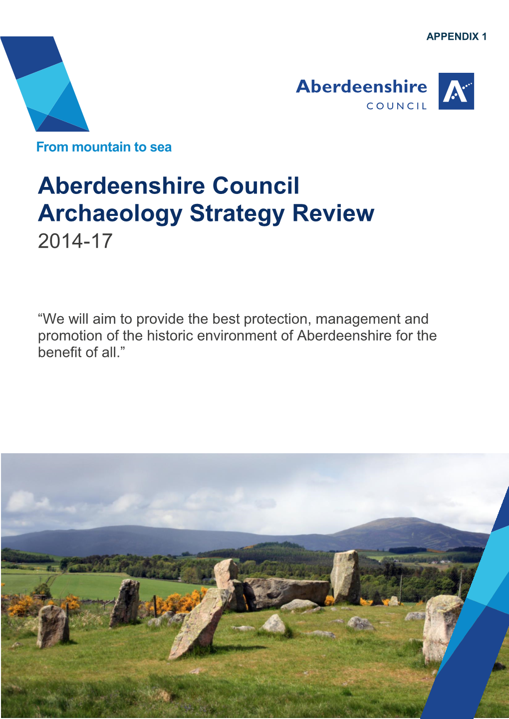 2014-17 Aberdeenshire Council Archaeology Strategy Review