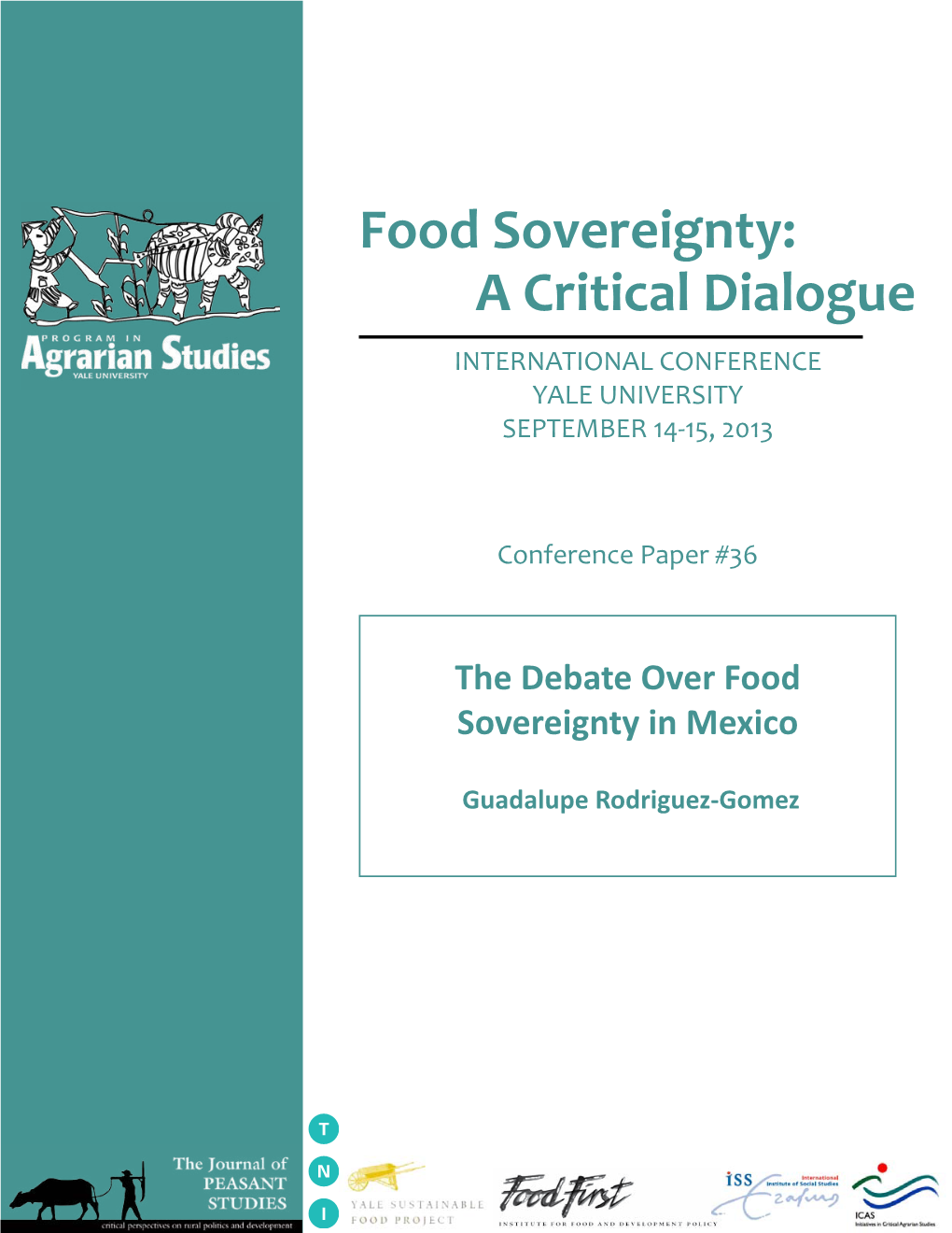 The Debate Over Food Sovereignty in Mexico