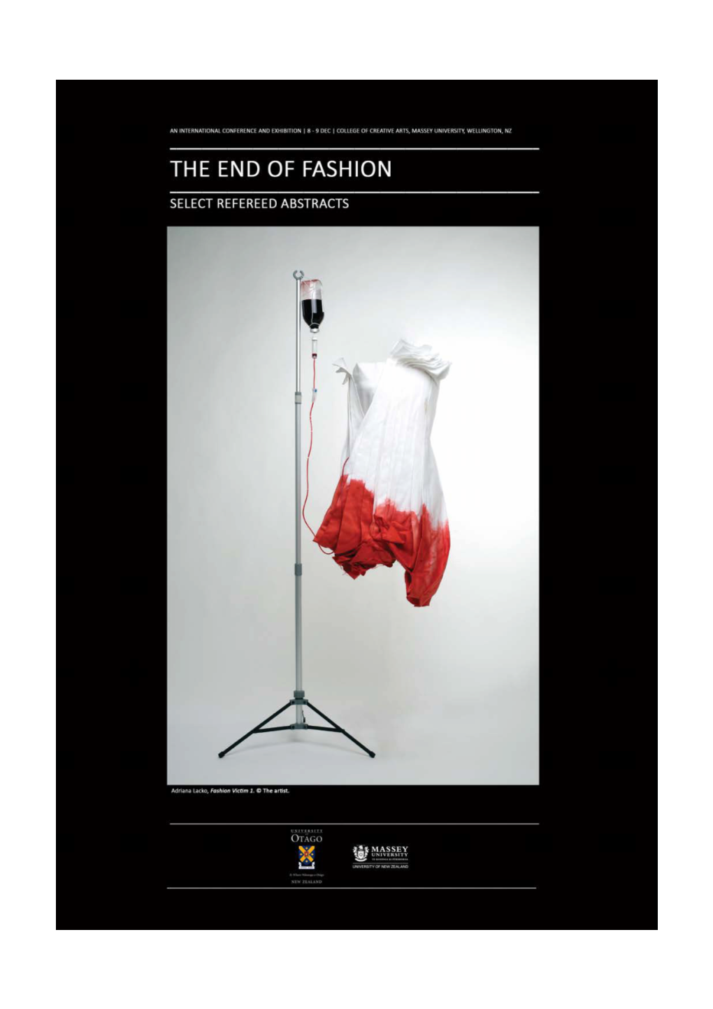 The End of Fashion: an International Conference