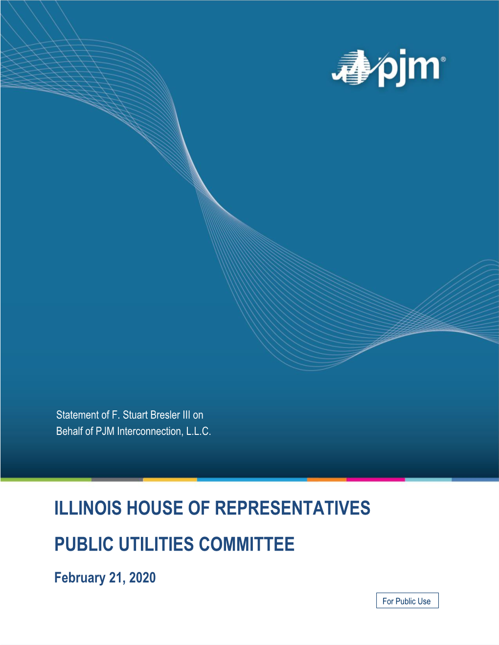 Illinois House of Representatives Public Utilities Committee