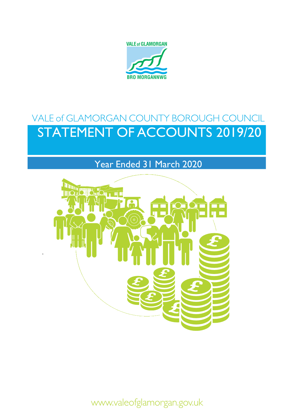 Audited Vale of Glamorgan Council Statement of Accounts 2019-20