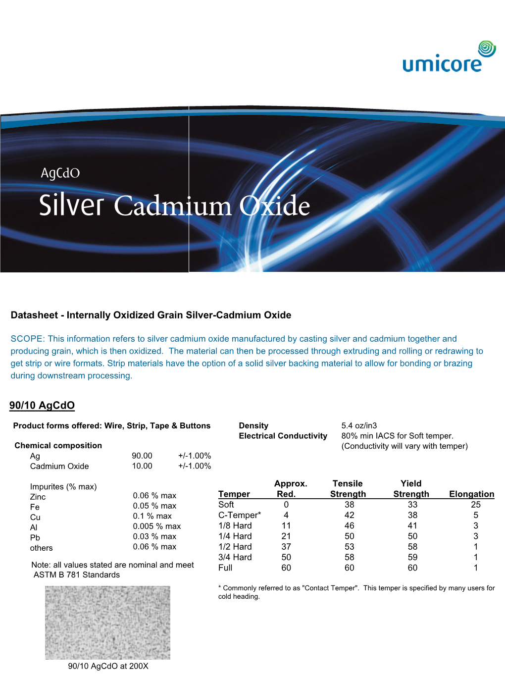 Silver Cadmium Oxide