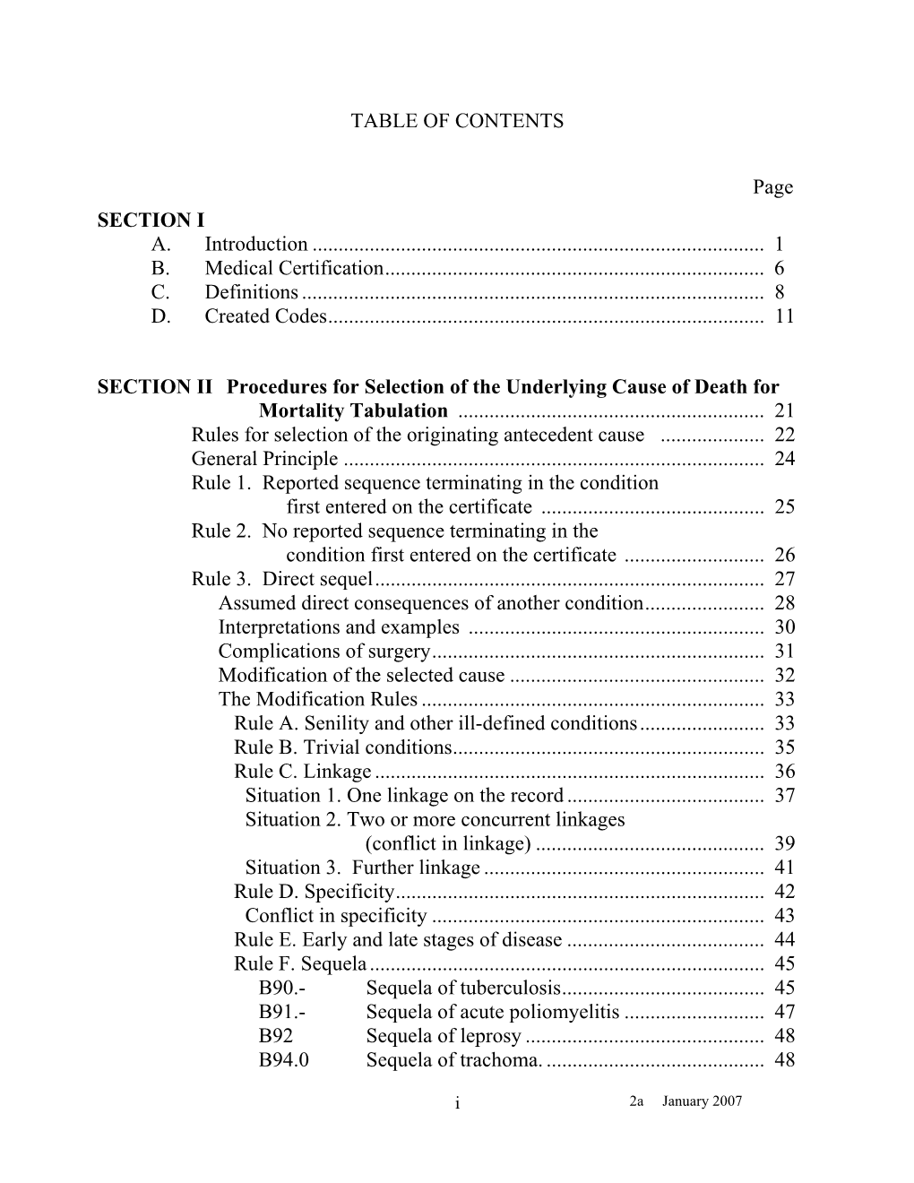 Instructions for Classifying the Underlying Cause-Of-Death, ICD-10