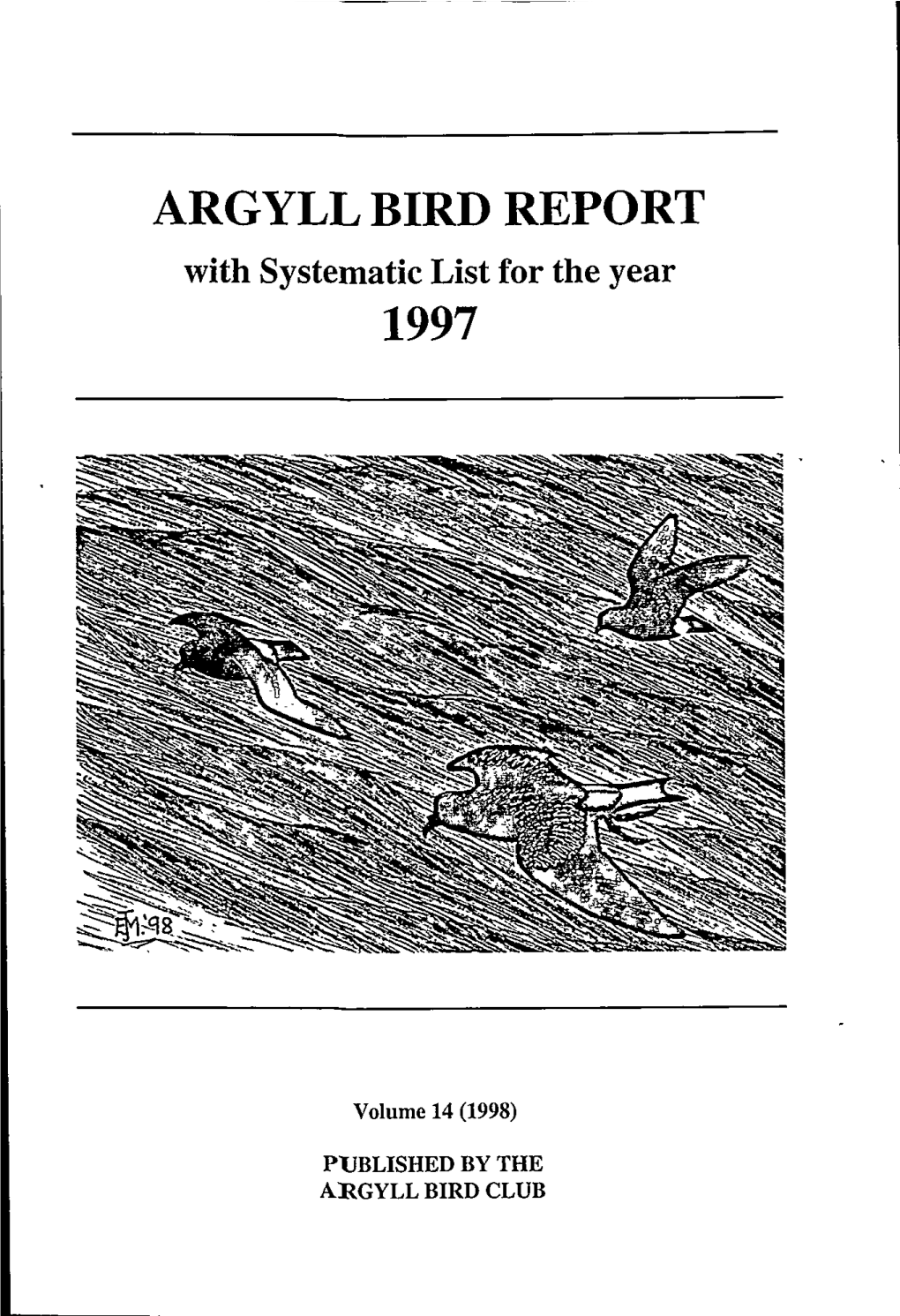 Argyll Bird Report 1997