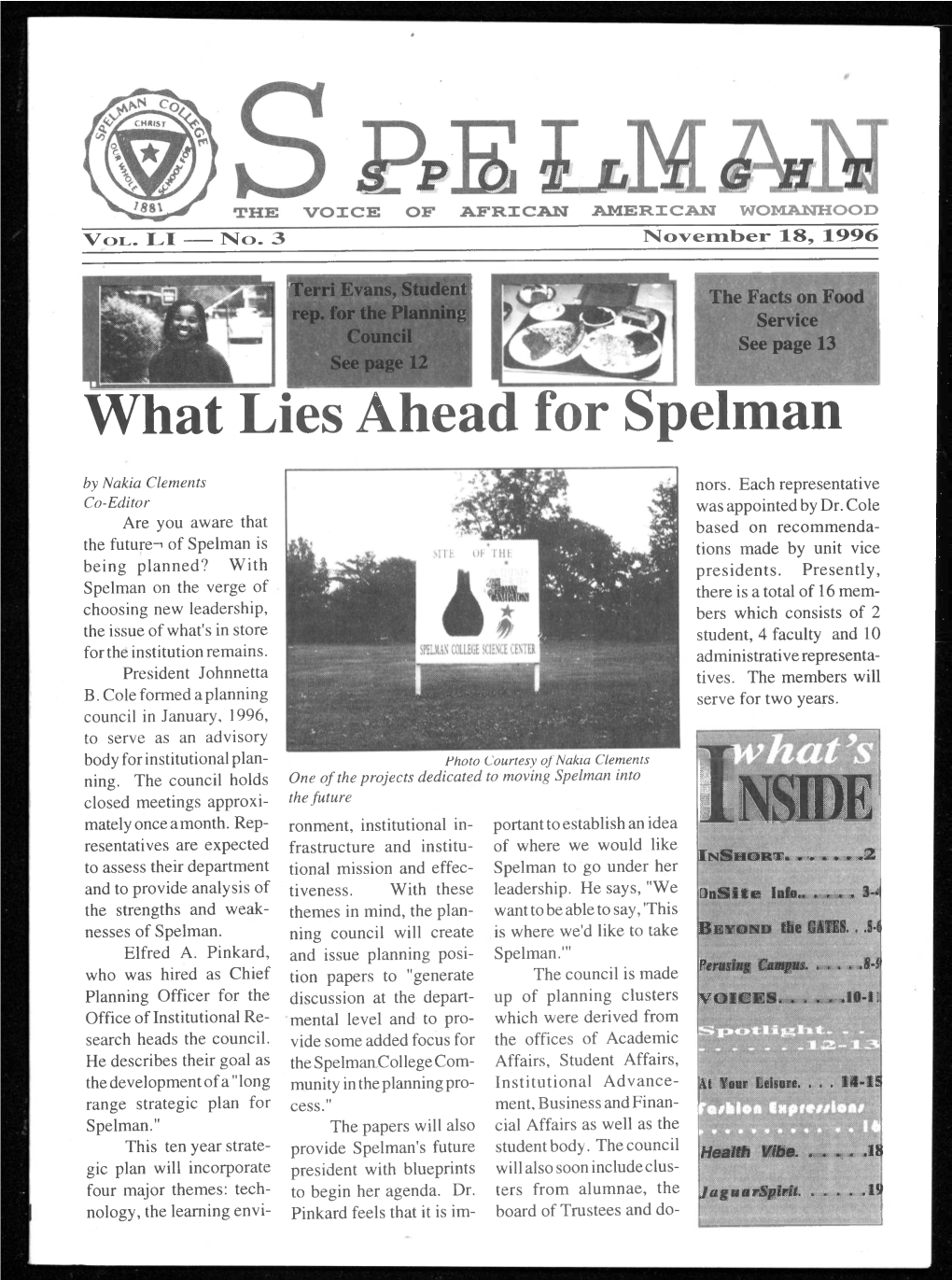 What Lies Ahead for Spelman by Nakia Clements Nors