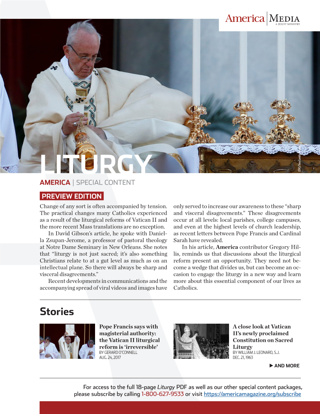 Liturgy America | Special Content