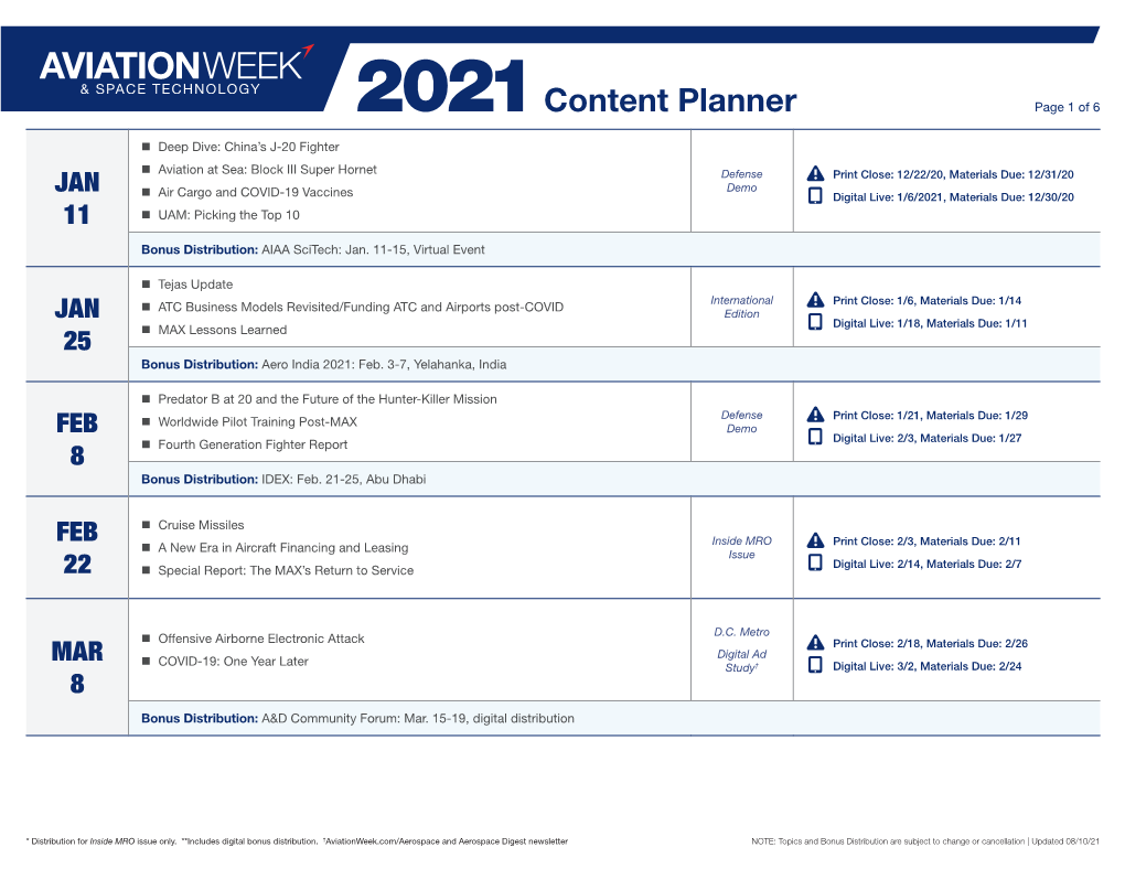 Content Planner