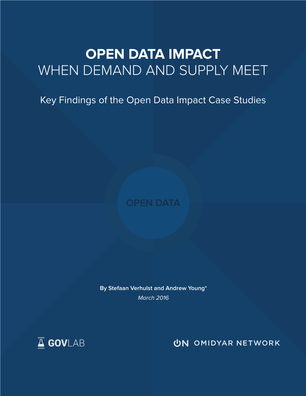 Open Data Impact When Demand and Supply Meet