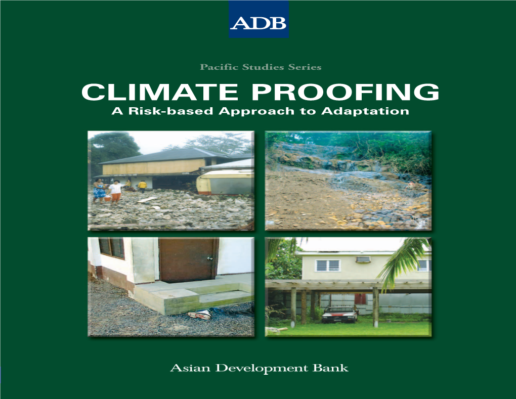 Climate Proofing: a Risk-Based Approach To