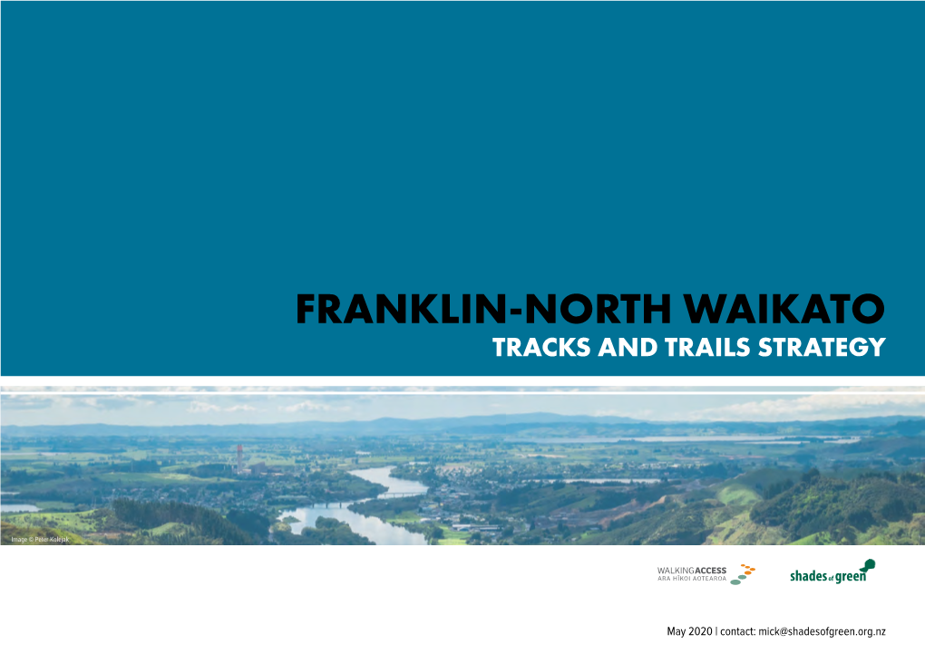 Franklin- North Waikato Tracks and Trails Strategy May 2020