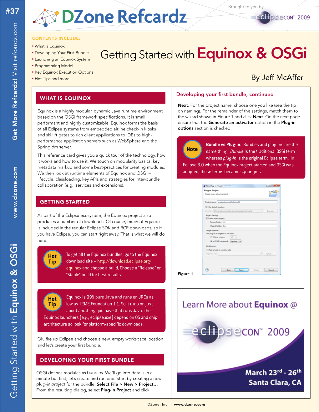 Getting Started with Equinox & Osgi