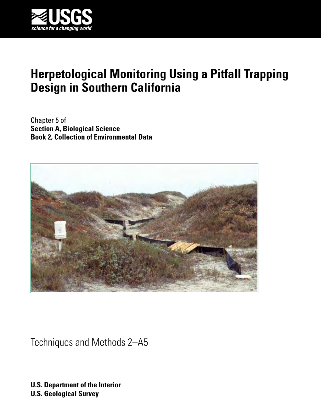 Herpetological Monitoring Using a Pitfall Trapping Design in Southern California