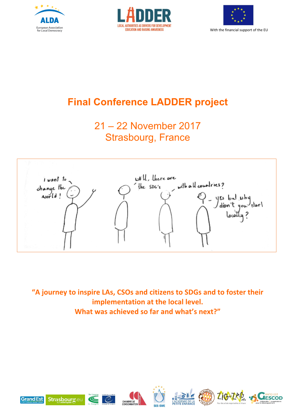 Final Conference LADDER Project 21 – 22 November 2017 Strasbourg
