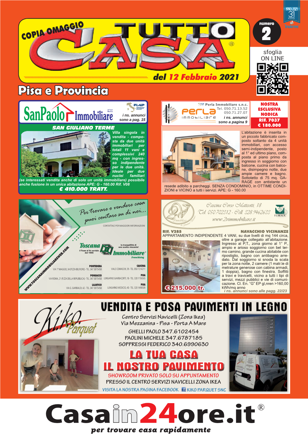 Agenzia Immobiliare 050/788389 Pagg