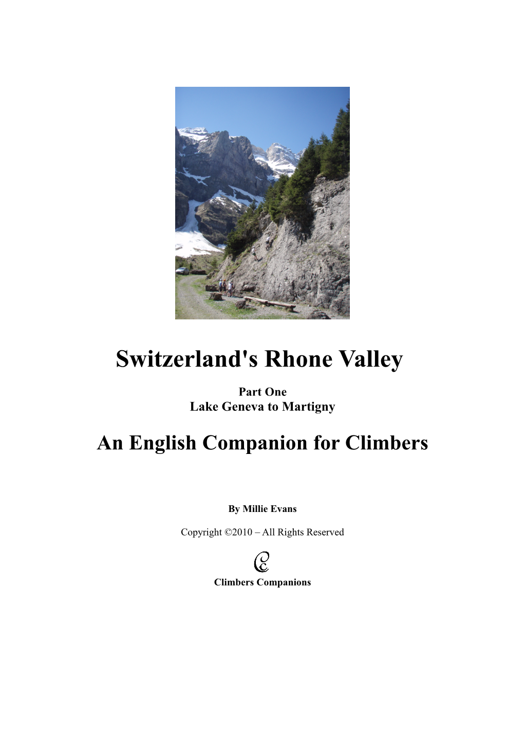 Switzerland's Rhone Valley