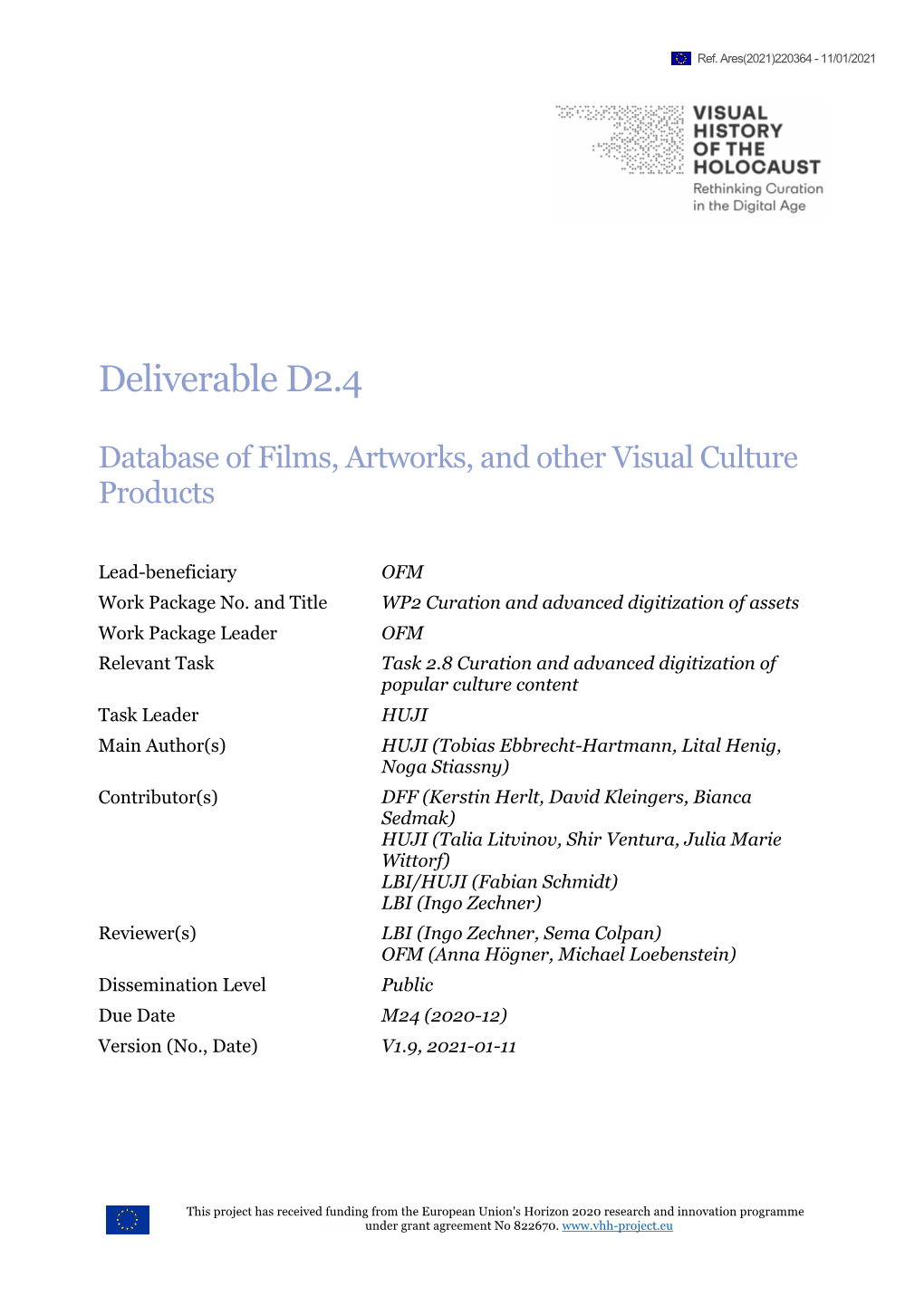 Deliverable D2.4 As