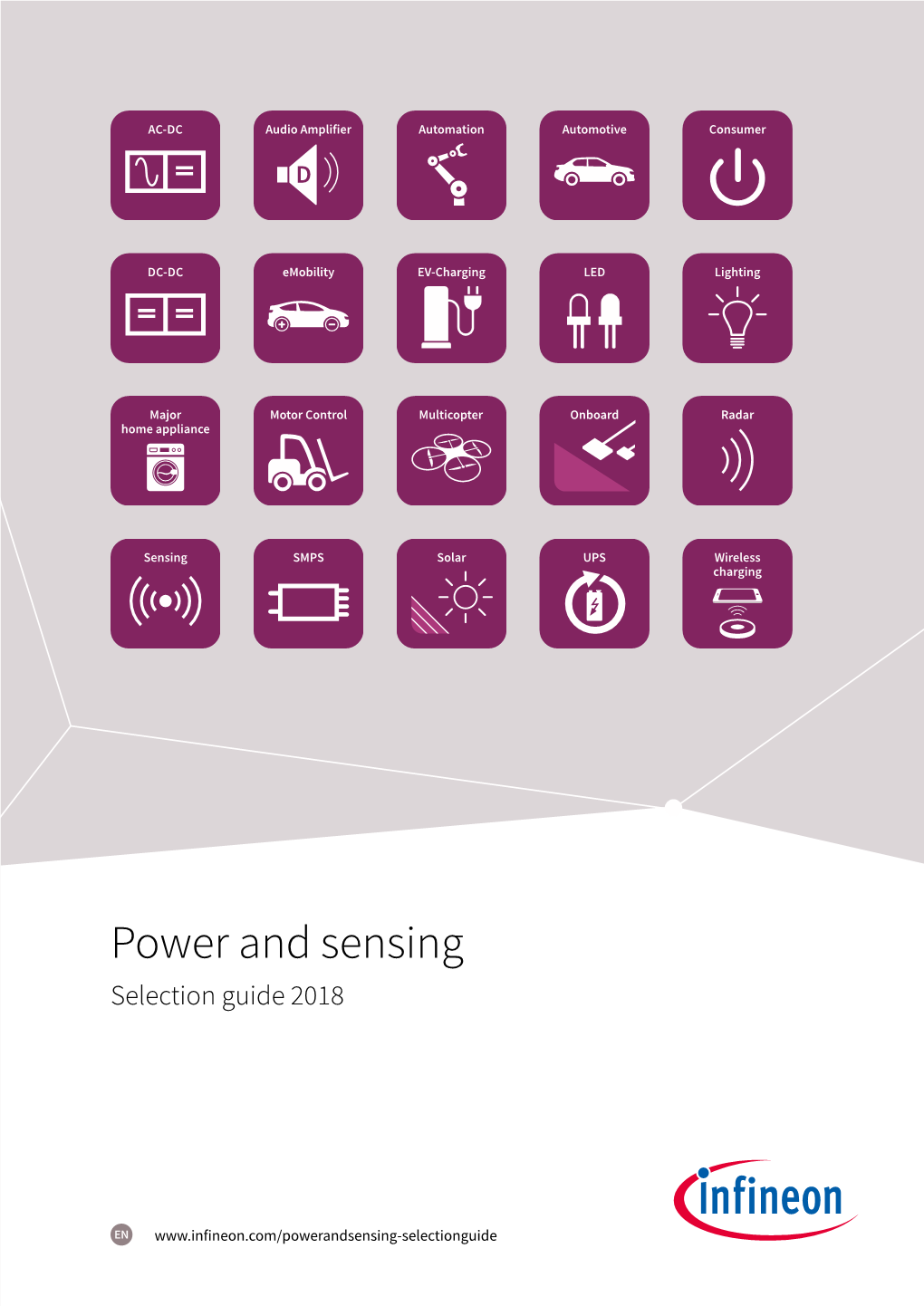 Infineon Power and Sensing Selection Guide 2018