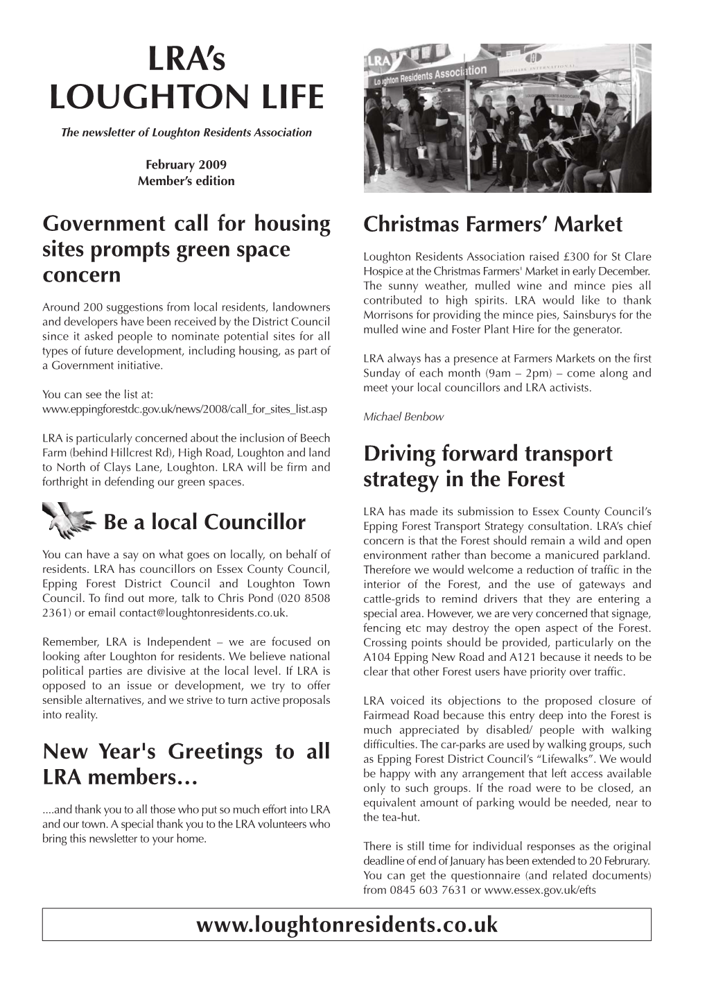 LRA Newsletter Jan 2009:Layout 1