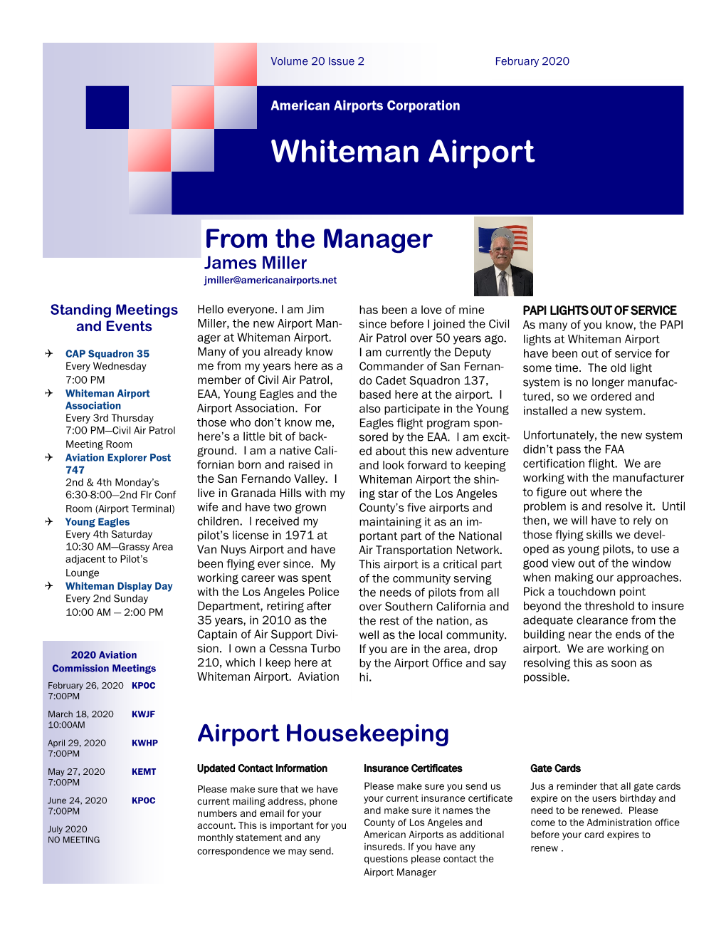 Whiteman Airport Association