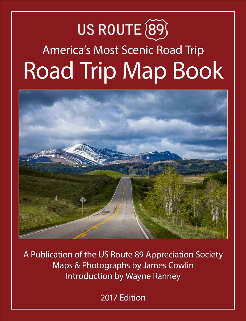 Road Trip Map Book