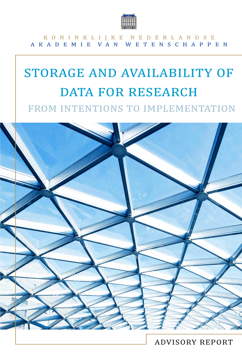 Storage and Availability of Data for Research