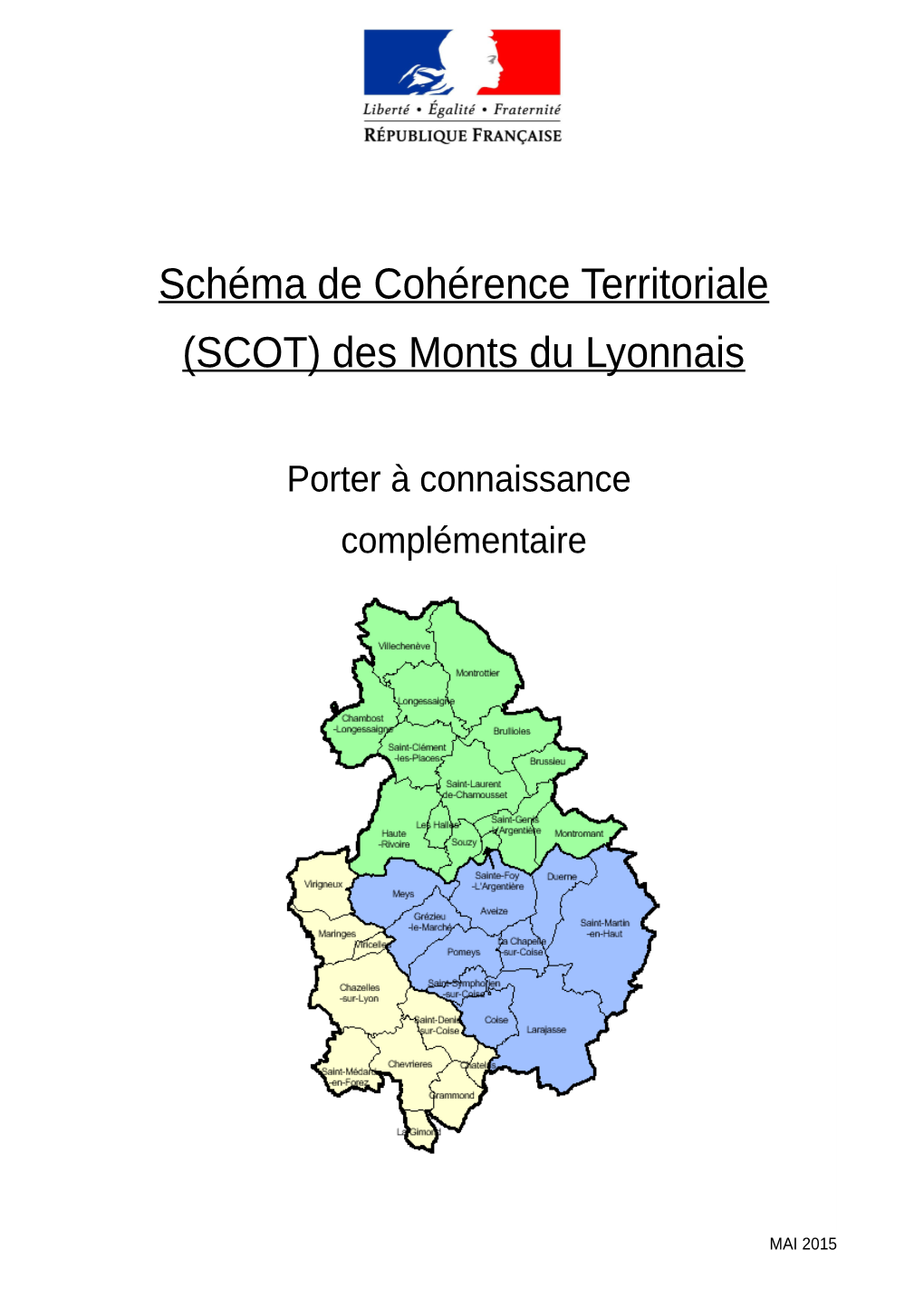 SCOT) Des Monts Du Lyonnais