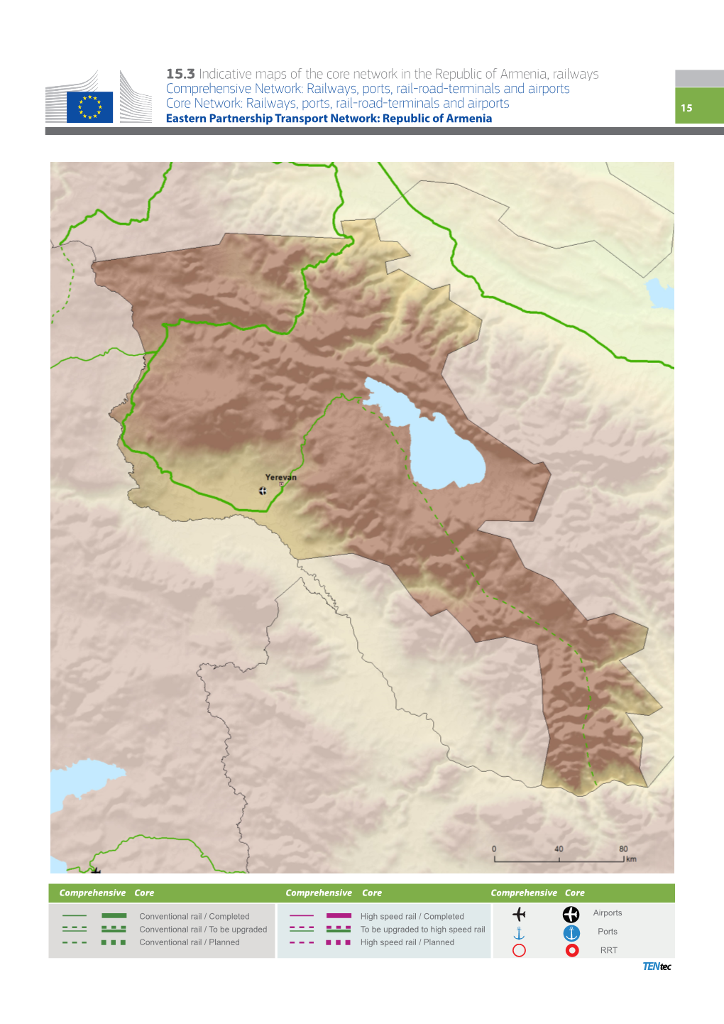 15.3 Indicative Maps of the Core Network in the Republic of Armenia