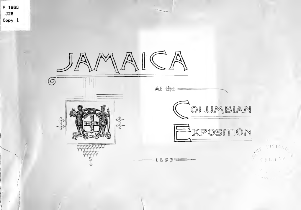 Jamaica at the Columbian Exposition
