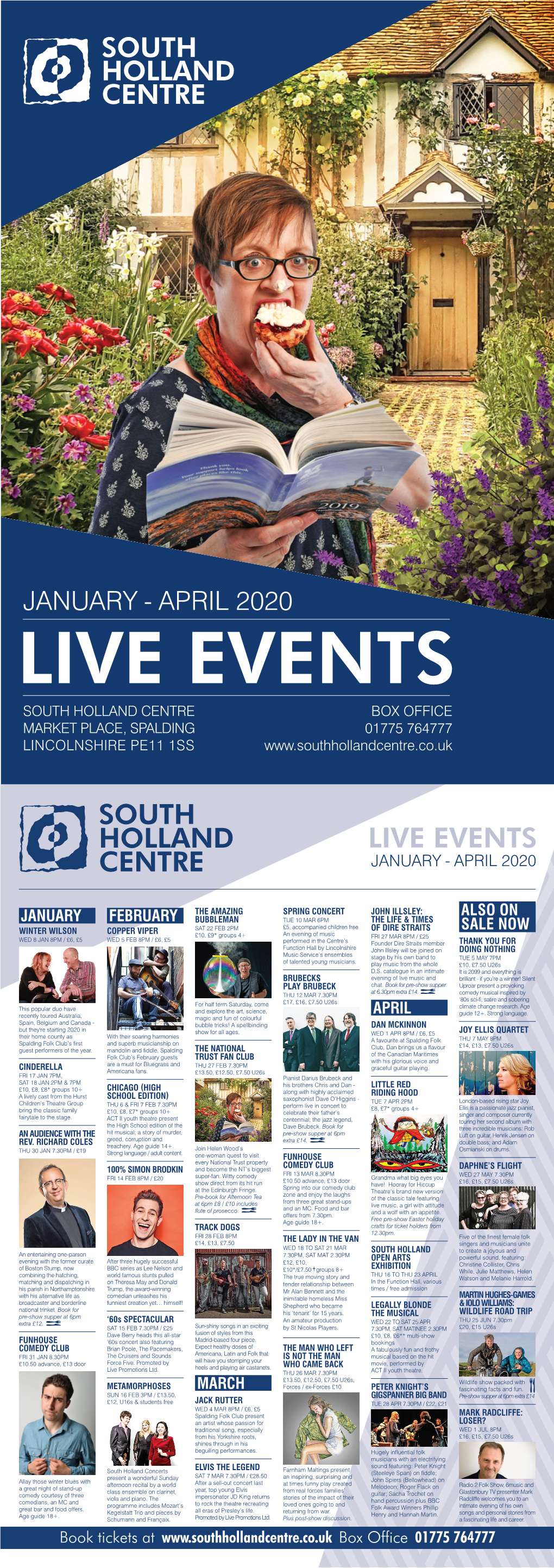 April 2020 Live Events