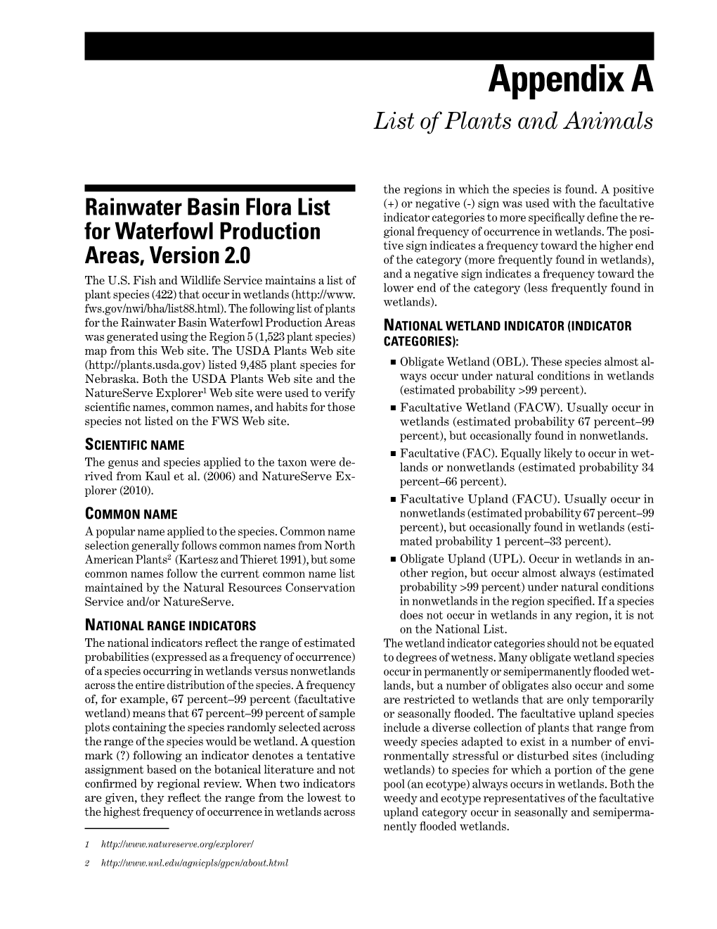 Draft Environmental Assessment and Land Protection Plan