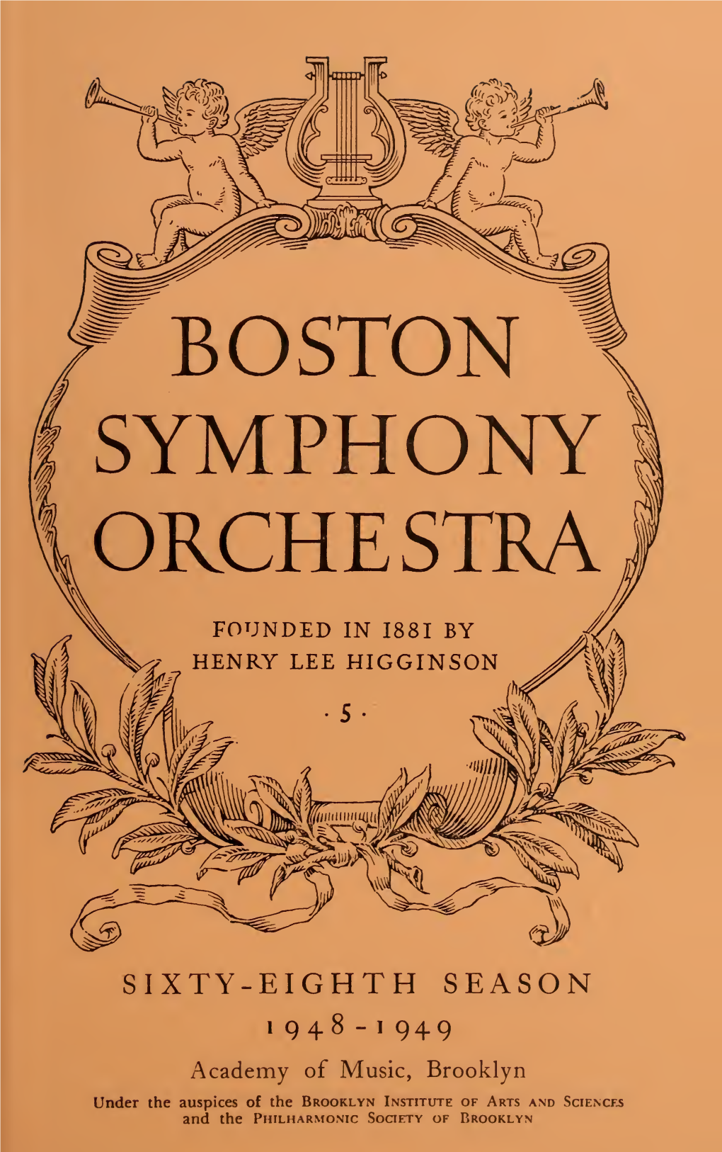 Boston Symphony Orchestra Concert Programs, Season 68, 1948-1949