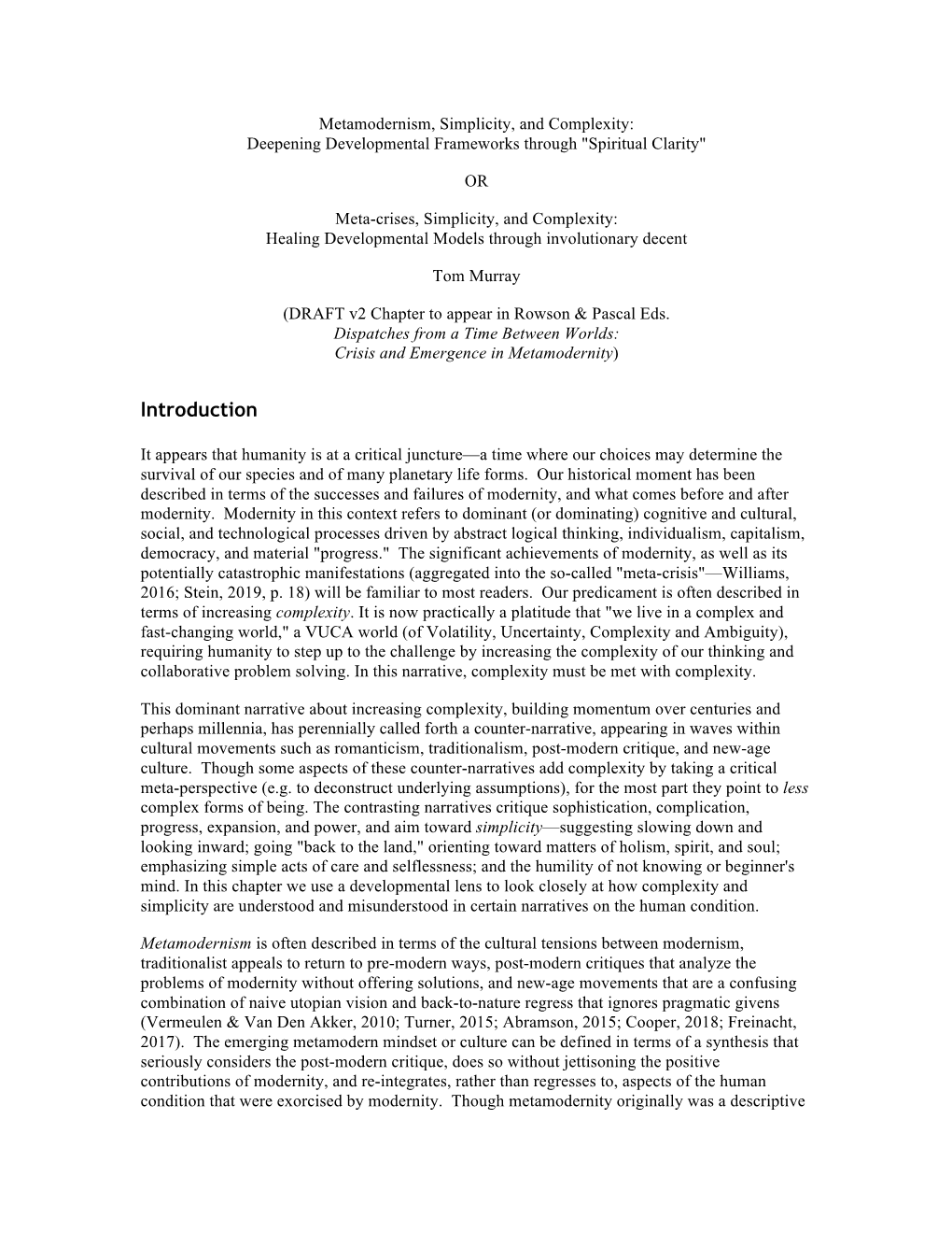 Metamodern Reader Chapter Murray V2c Copy