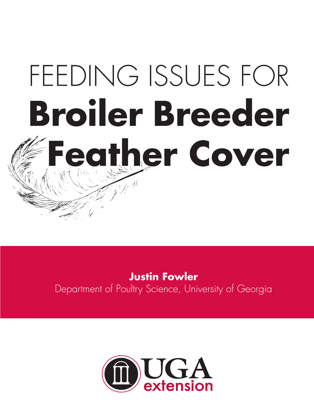 Broiler Breeder Feather Cover
