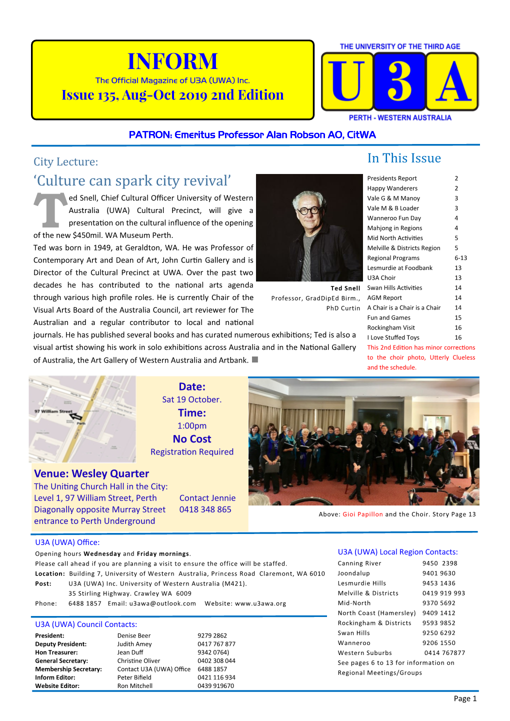 Issue 135, Aug-Oct 2019 2Nd Edition