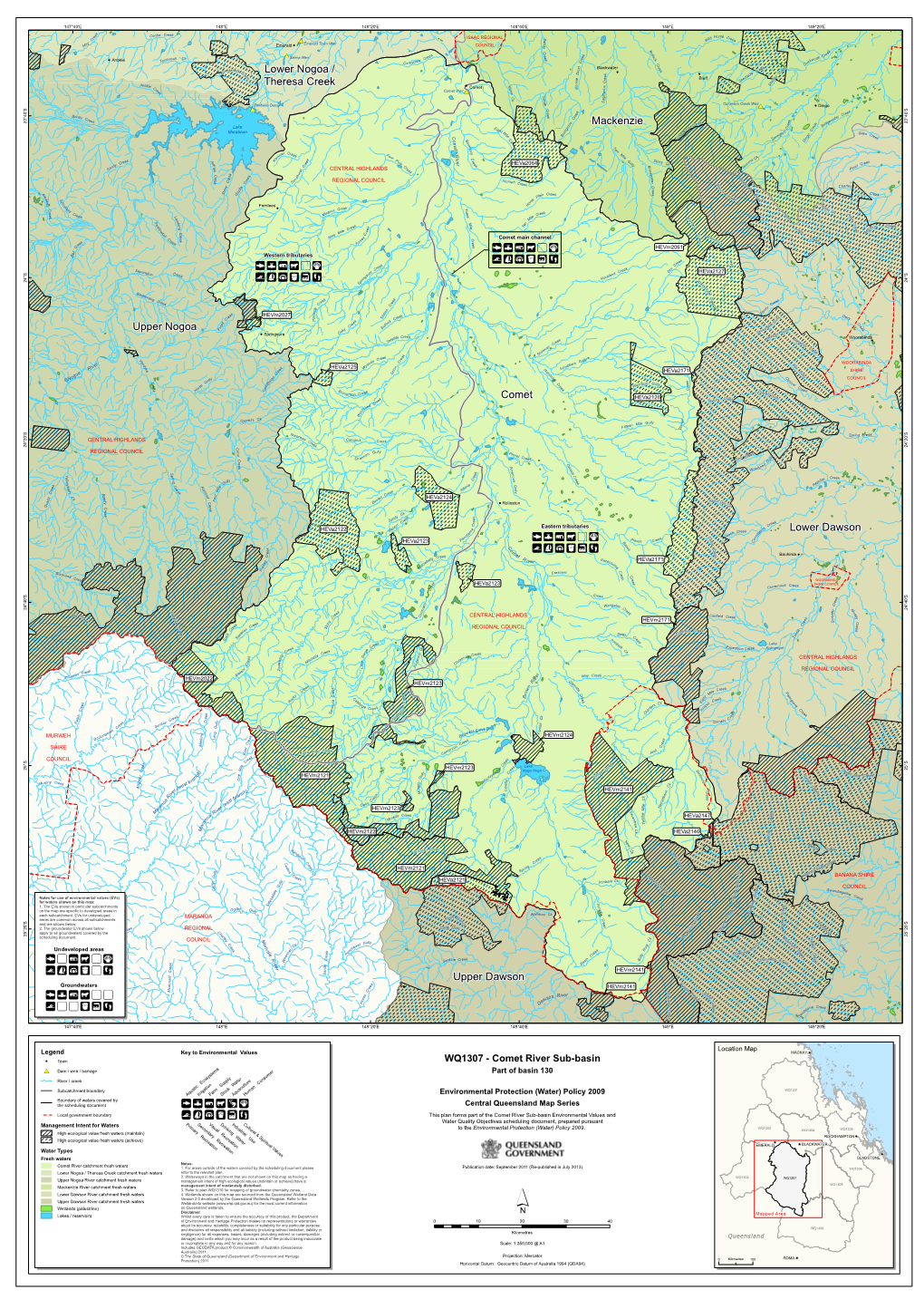 WQ1307 Comet River Sub-Basin