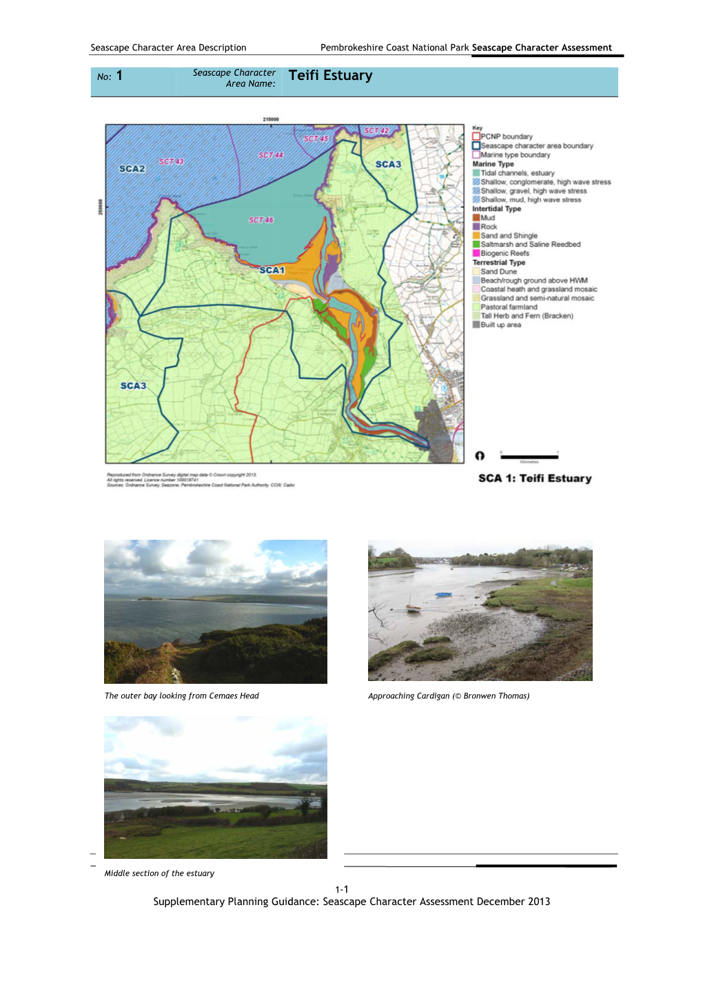 Teifi Estuary Area Name