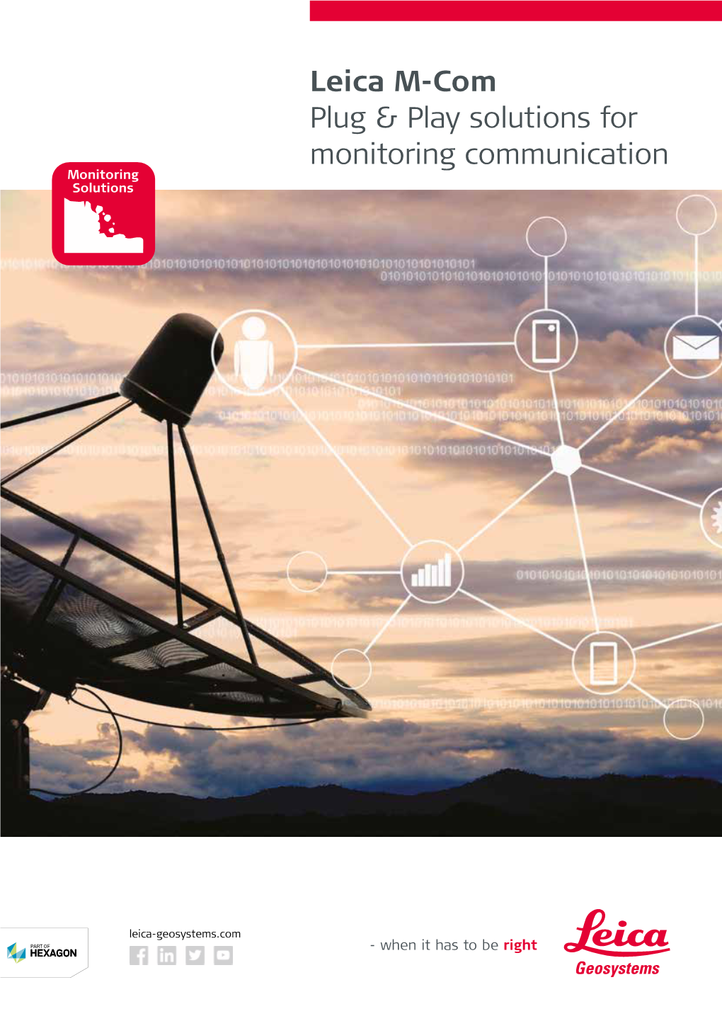 Leica M-Com Plug & Play Solutions for Monitoring Communication