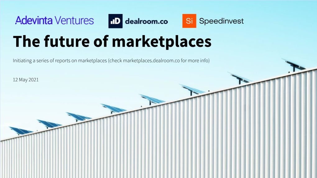 The Future of Marketplaces