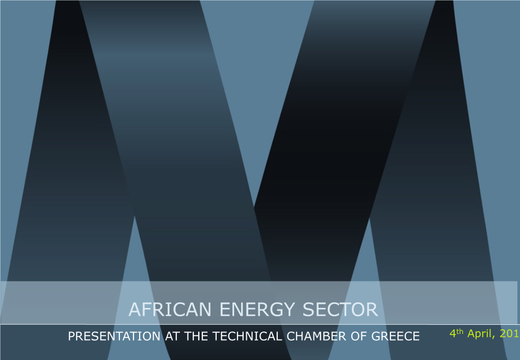 METKA – Leading International EPC the 2Nd Largest Largest Independent Contractor in the Power Sector Natural Gas Supplier Power Producer in EPC