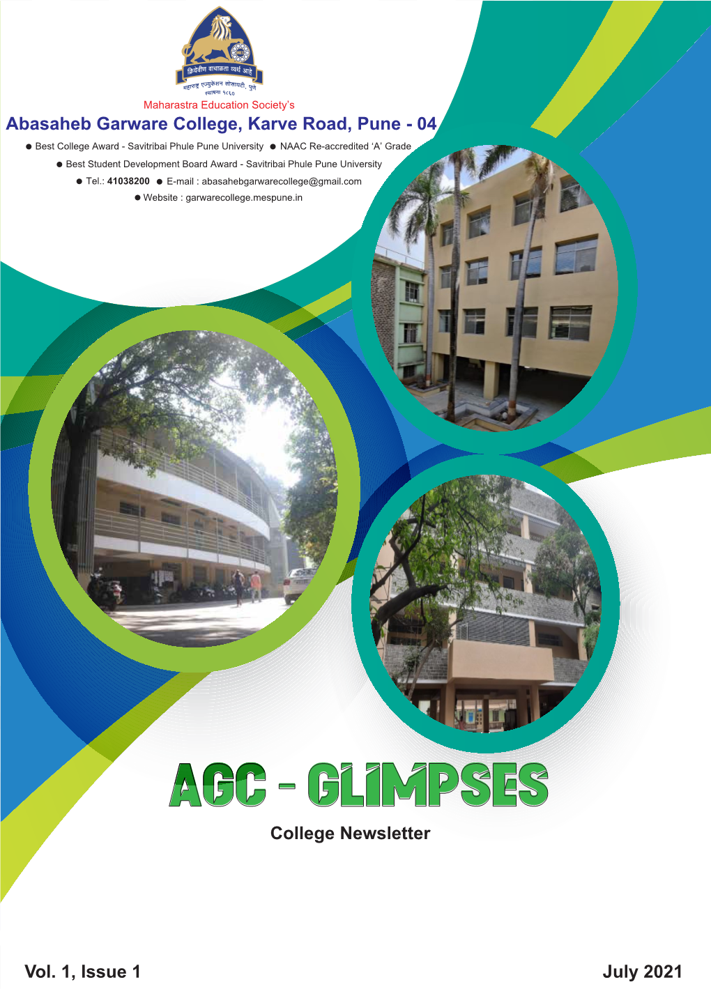 AGC-Glimpses 2(1) July 2021