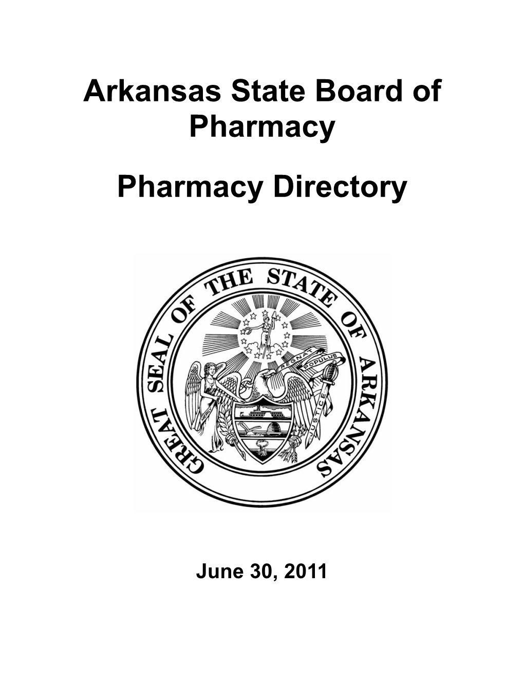 Arkansas State Board of Pharmacy Pharmacy Directory
