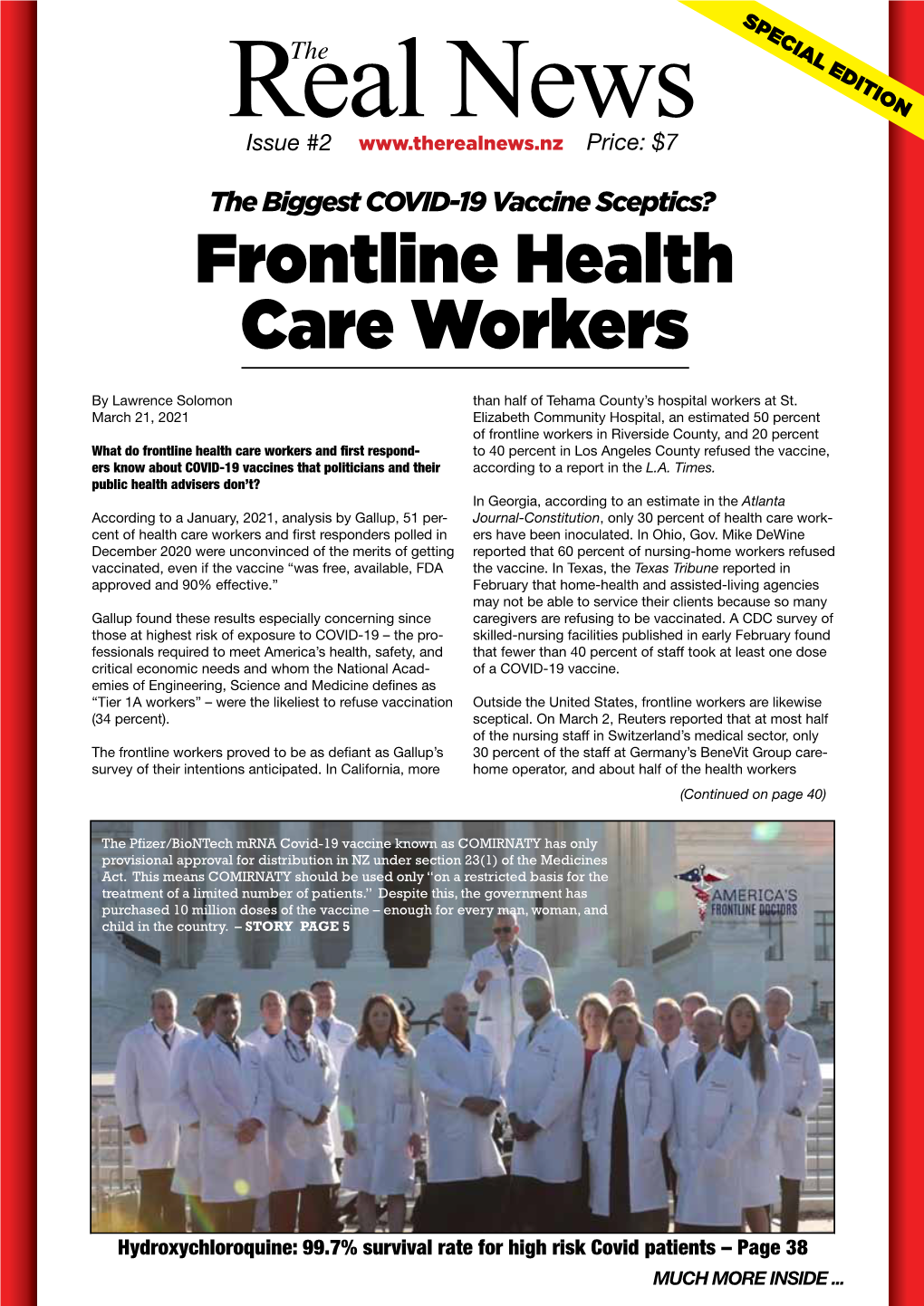 Frontline Health Care Workers