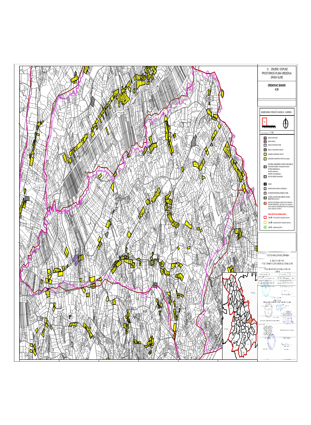 Ppug Glina Iii. Id Gp 4.39. Drenovac Banski