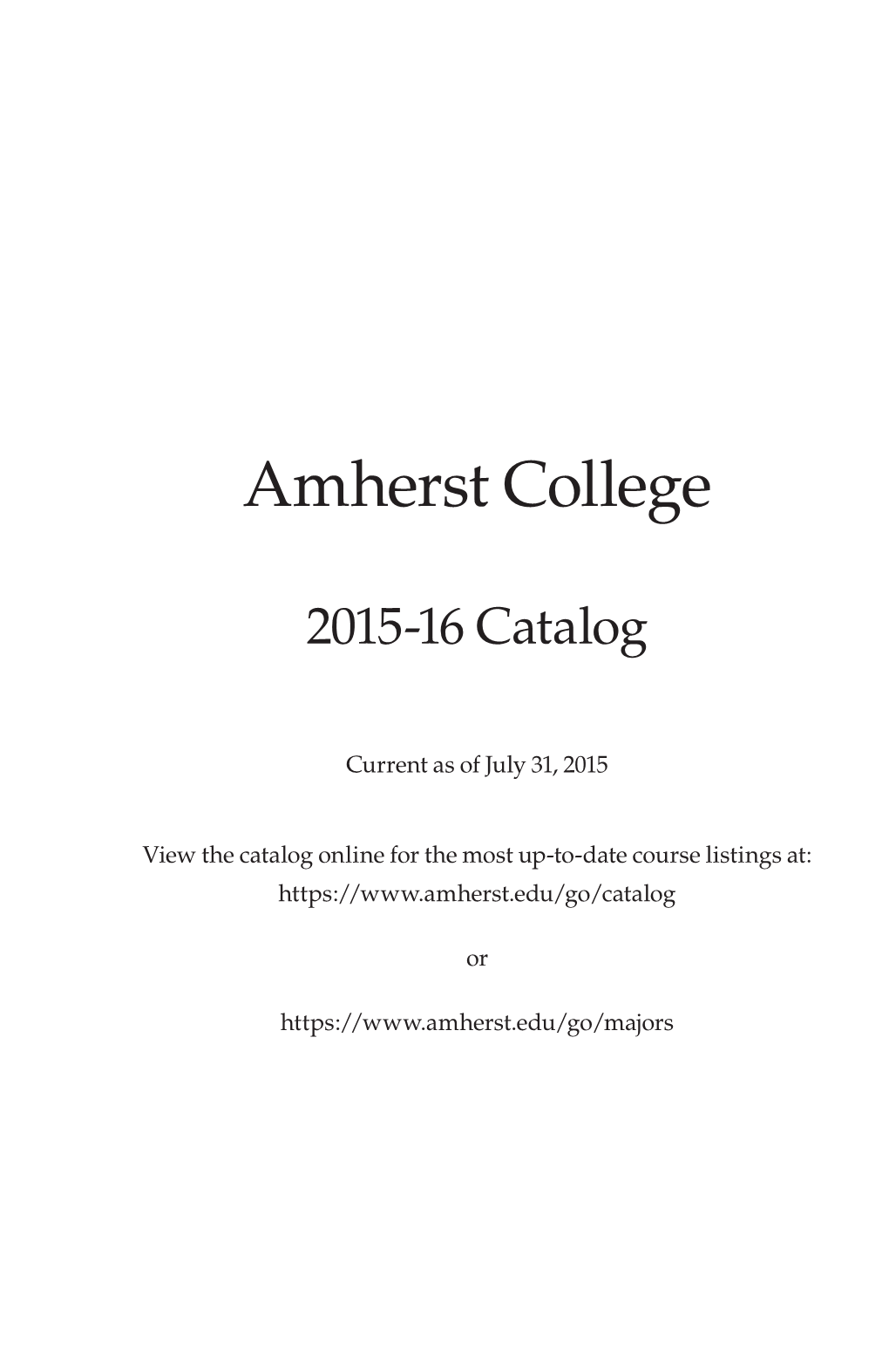 Amherst College